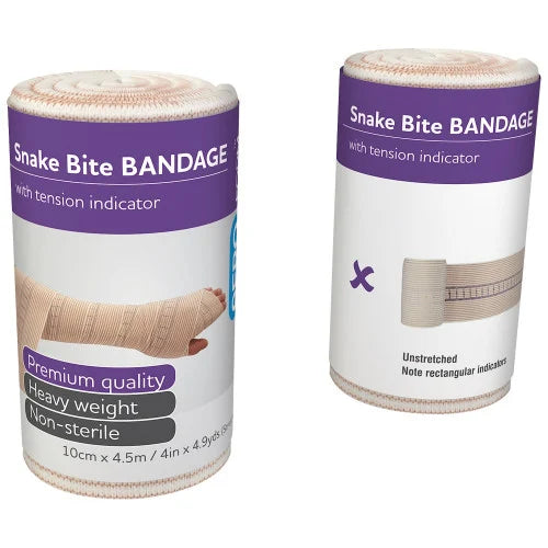Premium Snake Bite Bandage with Indicator 10cm x 4.5m